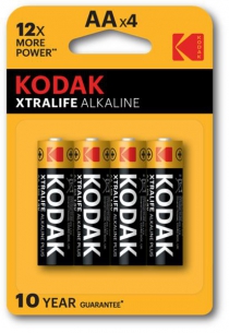 Батарейка KODAK XTRALIFE LR06 1x4 шт. блістер 30952027
