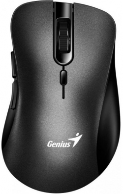 Миша Genius Ergo 8100S, WL, Silent, чорний 31030040400