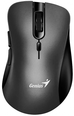 Миша Genius Ergo 8100S, WL, Silent, сірий 31030040401