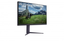 Монітор LG 31.5" 32GS85Q-B 2xHDMI, DP, USB, Audio, NanoIPS, 2560x1440, 180Hz, 1ms, DCI-P3 98%, G-SYNC, FreeSync, Pivot, HDR10
