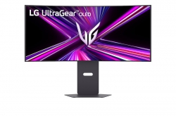 Монитор LG 34" 34GX900A-B 2xHDMI, DP, USB-C, MM, OLED, 3440x1440, 240hz, 0.03ms, DCI-P3 98.5%, CURVED, G-SYNC, FreeSync, HAS, HDR400