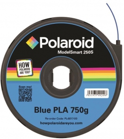 Картридж с нитью 1.75мм/0.75кг PLA Polaroid ModelSmart 250s, синий 3D-FL-PL-6017-00