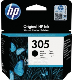 Картридж із друкуючою головкою струменевий HP No.305 DJ 2320/2710/2720/4120 black 3YM61AE