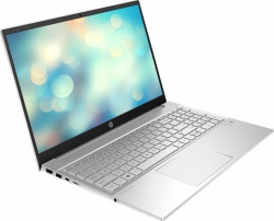Ноутбук HP Pavilion 15-eh1023ua 15.6" FHD IPS AG, AMD R5-5500U, 8GB, F256GB, UMA, DOS, сріблястий 422K3EA