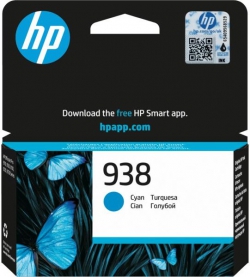 Картридж HP No.938 OfficeJet Pro 9110b/9120/9120b/9130/9130b/9700/9700e Cyan (800 стор) 4S6X5PE