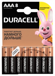 Батарейка DURACELL LR03 MN2400 1x8 шт. 5005969
