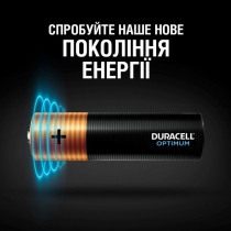 Батарейка DURACELL LR06 KPD 04*10 Optimum уп. 1x4 шт. 5015595