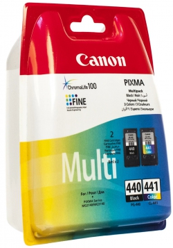 Комплект Canon No.440: Картридж Canon PG-440 Bk/CL-441 кольор. Multi Pack 5219B009