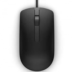 Мышь DELL Optical Mouse-MS116 - Black 570-AAIS