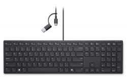 Клавіатура Dell Pro Wired Collaboration Keyboard - KB525C - Ukrainian 580-BBTG