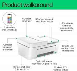 МФУ A4 HP DJ Ink Advantage 4276 с Wi-Fi 60K49C