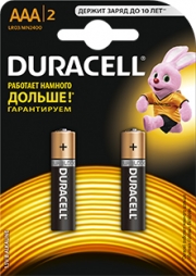 Батарейка Duracell LR03 MN2400 1x2 шт. 6409628