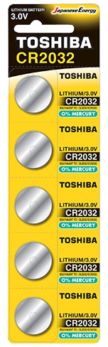 Батарейка Toshiba CR2032 BP 1X5 6477660