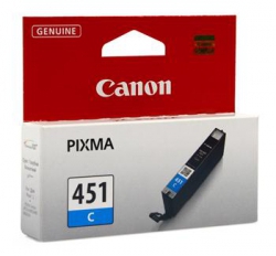 Картридж Canon CLI-451C (Cyan) PIXMA MG5440/MG6340 6524B001