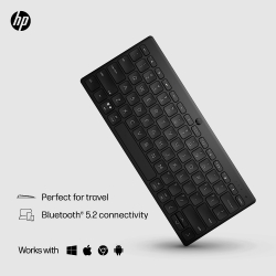 Клавіатура HP 350 Compact Multi-Device BT black 692S8AA