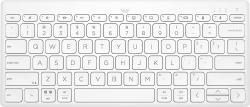 Клавиатура HP 350 Compact Multi-Device BT white 692T0AA