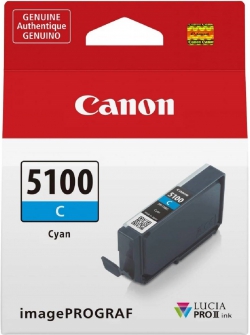 Картридж струменевий Canon PFI-5100 imagePROGRAF Pro-310 Photo Cyan 6956C001