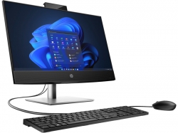 Комп'ютер персональний моноблок HP ProOne 440-G9 23.8" FHD IPS AG, Intel i5-12400T, 8GB, F256GB, UMA, WiFi, кл+м, DOS,чорний 6B1J7EA