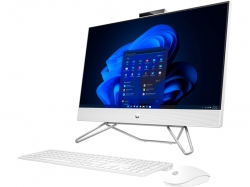 Комп'ютер персональний моноблок HP 240-G9 23.8" FHD IPS AG, Intel i3-1215U, 8GB, F256GB, UMA, WiFi, кл+м, 3р, Win11P, білий 6B1Z0EA