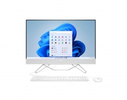 Комп'ютер персональний моноблок HP All-in-One 27" FHD IPS AG, Intel i5-1235U, 8GB, F512GB, UMA, WiFi, кл+м, Win11H, білий 6C9C0EA