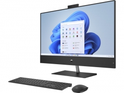 Комп'ютер персональний моноблок HP Pavilion 31.5" QHD IPS, Intel i5-12400T, 16GB, F512GB, NVD3050Ti-4, WiFi, кл+м, DOS, чорний 6L9M8EA