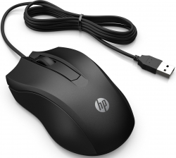Мышь HP 100 USB Black 6VY96AA