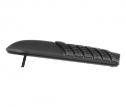 Клавіатура мембранна HP 960 BLK Ergonomic split-zone, 112key, BT, EN/UK, чорний 7E755AA