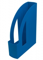 Лоток пластиковый для бумаги вертикальный, синий Арника 80523