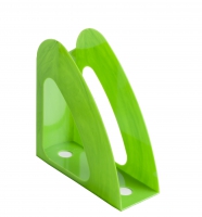 Лоток пластиковий для паперу вертикальний "Радуга", JOBMAX, світлозелений Арніка 80617
