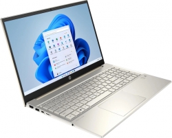 Ноутбук HP Pavilion 15-eh1057ua 15.6" FHD IPS AG, AMD R5-5500U, 16GB, F512GB, UMA, Win11, золотистый 826M1EA