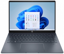 Ноутбук HP Pavilion Plus 14-eh1008ua 14" 2.2K IPS AG, Intel i5-13500H, 16GB, F1024GB, UMA, DOS, синий 826S9EA