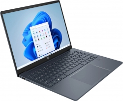 Ноутбук HP Pavilion Plus 14-eh1008ua 14" 2.2K IPS AG, Intel i5-13500H, 16GB, F1024GB, UMA, DOS, синій 826S9EA