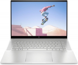 Ноутбук HP ENVY 16-h1001ua 16" WQXGA Touch, Intel i9-13900H, 32GB, F2048GB, NVD4060-8, DOS, сріблястий 826X7EA