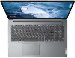Ноутбук Lenovo IdeaPad 1-15IAU7 15.6" FHD IPS AG, Intel i5-1235U, 16GB, F512GB, UMA, DOS, сірий 82QD00K5RA