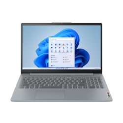 Ноутбук Lenovo IdeaPad Slim 3-15AMN8 15.6" FHD IPS AG, AMD R5-7520U, 16GB, F512GB, UMA, DOS, сірий 82XQ00L4RA