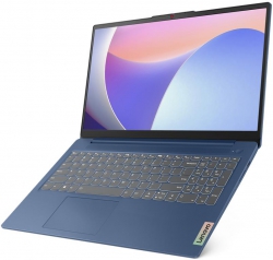 Ноутбук Lenovo IdeaPad Slim 3-15IRH8 15.6&quot; FHD AG, Intel i5-13420H, 16GB, F512GB, UMA, DOS, синий 83EM00KCRA