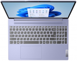 Ноутбук Lenovo IdeaPad Slim 5-15IRH9R 15.3" WUXGA IPS AG, Intel 5-210H, 16GB, F512GB, UMA, DOS, фіолетовий 83J6000GRA
