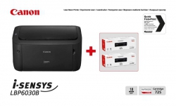 Принтер А4 Canon i-SENSYS LBP6030B (бандл з 2 картриджами) 8468B042