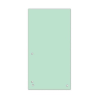 Індекс-розділювач 10, 5х23см (100шт.), картон, зелений Donau 8620100-06PL