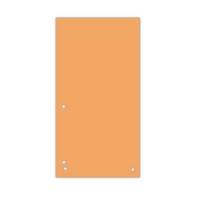 Індекс-розділювач 10, 5х23см (100шт.), картон, помаранчевий Donau 8620100-12PL