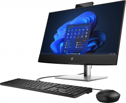 Комп&#39;ютер персональний моноблок HP ProOne 440-G9 23.8&quot; FHD IPS AG Touch, Intel i5-12500T, 8GB, F512GB, UMA, WiFi, кл+м, 3р, Win11P, чорний 885J9EA