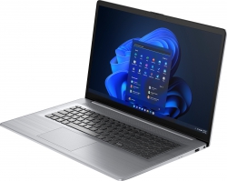Ноутбук HP Probook 470-G10 17.3" FHD IPS AG, Intel i7-1355U, 16GB, F512GB, NVD550-2, DOS, сріблястий 8A4Y9EA