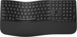 Клавіатура мембранна HP 680 Comfort Dual-Mode 111key, BT, EN/UK, чорний 8T6L8AA