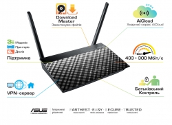 Маршрутизатор ASUS RT-AC51U AC750 4xFE LAN 1xFE WAN 1xUSB2.0 90IG0150-BM3G00