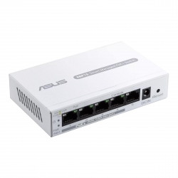 Комутатор ASUS ExpertWiFi EBP15 5xGE (4xPoE), 60Вт, Керований L2+ 90IG08D0-MO3B00