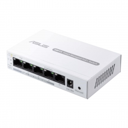 Комутатор ASUS ExpertWiFi EBP15 5xGE (4xPoE), 60Вт, Керований L2+ 90IG08D0-MO3B00