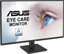 Монітор Asus 27" VA27AQ D-Sub, HDMI, DP, MM, IPS, 2560x1440, 75Hz, 1ms, sRGB 99%, AdaptiveSync 90LM06G1-B01171
