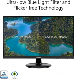 Монітор Asus 27&quot; VA27DQFR D-Sub, HDMI, DP, MM, IPS, 100Hz, 1ms, AdaptiveSync 90LM06H1-B04370