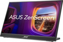 Монітор портативний Asus 16" ZenScreen MB16QHG HDMI, 2xUSB-C, Audio, IPS, 2560x1600, 16:10, 120Hz, DCI-P3 100%, HDR400, Cover 90LM08NG-B01170