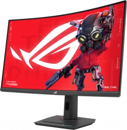 Монітор Asus 31.5&quot; ROG Strix XG32WCMS HDMI, DP, USB-C, Audio, VA, 2560x1440, 280Hz, 1ms, sRGB 125%, CURVED, AdaptiveSync, HAS, HDR400 90LM09X0-B01970